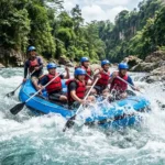 Arung Jeram, Wisata Sungai yang Menguji Keberanian dan Kekompakan Tim