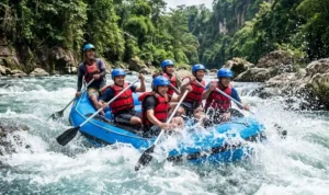 Arung Jeram, Wisata Sungai yang Menguji Keberanian dan Kekompakan Tim